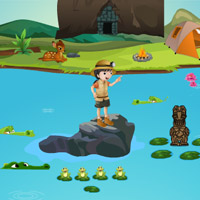 Free online html5 games - Crocodiles Escape game 
