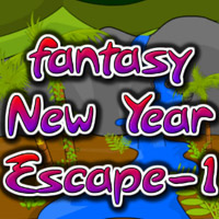 Free online html5 games - Fantasy New Year Escape-1 game 