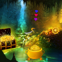 Free online html5 games - Pirates Treasure Cave Escape game - WowEscape 