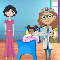 Free online html5 games - Baby Get Well game - WowEscape