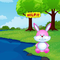 Free online html5 games - Bunny Attend The Easter Party game - WowEscape