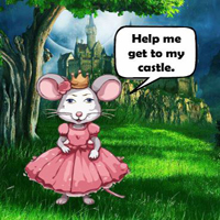 Free online html5 games - Rat Princess Reach The Castle game - WowEscape