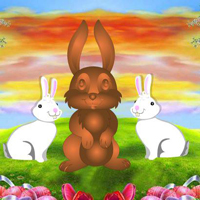 Free online html5 games - Statue Bunny Escape game - WowEscape