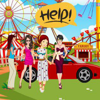 Free online html5 games - Theme Park Girls Escape game - WowEscape