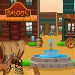 Cowboy Bank Rob Escape