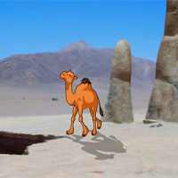 Free online html5 games - Camel Cave Escape game 