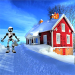 Free online html5 games - Snowy Noel Santa Escape game 