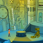 Free online flash games - Under Mountain Alien Escape game - WowEscape 