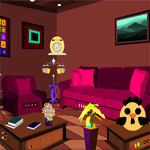 Brown Living Room Escape