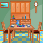 Free online html5 games - Challenging Dining Room Escape game - WowEscape 
