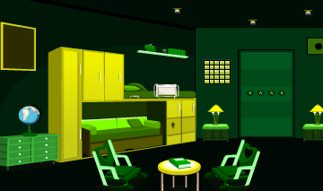 Fancy Green House Escape