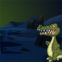 Free online html5 games - Hunger Crocodile Escape game 