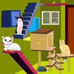 Free online html5 games - Cat Room Escape-Unlock Version game 