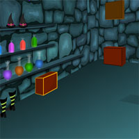 Free online html5 games - Witch House Escape 1 game - WowEscape 