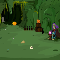 Free online html5 games - G7Games Escape from Witch game 