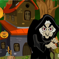 Witch Rescue From The Old House Games4King