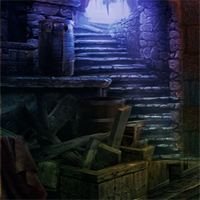 Games4King Lion Statue Cave Escape