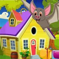 Cute Bat Rescue Games4King