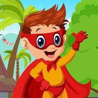 G4K Superhero Boy Rescue 