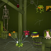 Free online html5 games - Great Halloween Room Escape TollFreeGames game - WowEscape 