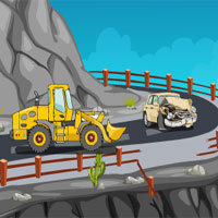 Free online html5 games - Mountain Slope Car Escape game - WowEscape 