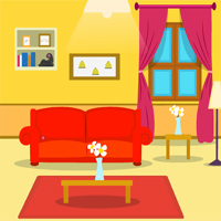 Free online html5 games - Meena Living Room Escape  game 