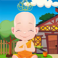 Games4King Cute Baby Buddha Rescue