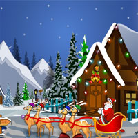 Free online html5 games - Knf Santa Claus Christmas Gift Escape game - WowEscape 