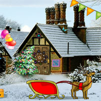 Free online html5 games -  YolkGames Rescue Santa With Christmas Gifts game - WowEscape 