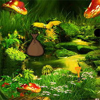 Free online html5 games - Girl Escape from Fantasy Forest game 