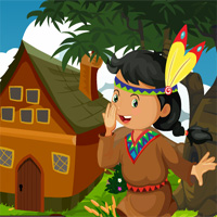 Games4King Native American Girl Rescue