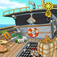 Free online html5 games - Sailing Ship Escape game 