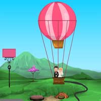 Free online html5 games - Love Parachute Escape Games4Escape game - WowEscape 