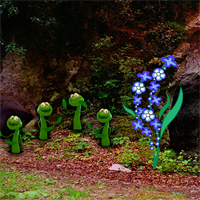 Free online html5 games - Big Forest Cave Escape game 