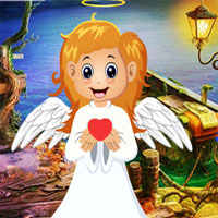 Games4King Cute Angel Rescue