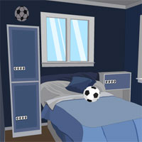 Free online html5 games - Soccer House Escape TollFreeGames game 
