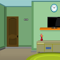 Free online html5 games - EscapeGamesToday Pale Green Room Escape game 