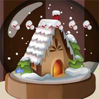 Free online html5 games - Winter House Escape EscapeFan game 
