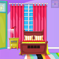 Free online html5 games - Beautiful Bedroom Escape game - WowEscape 