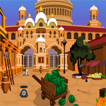 Free online html5 games - Deserted Bazaar Escape game 