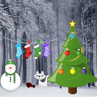 Games2rule Easy Christmas Forest Escape