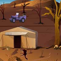 Escape From Desert Using Helicopter KnfGame