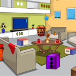 Free online html5 games - Escape From Light Livingroom game 