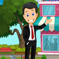 Games4King Funny Businessman Rescue