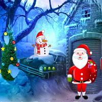 Free online html5 games - G4K Santa Rescue Escape  game 