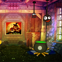 Free online html5 games - G4K Halloween Castle Escape  game 