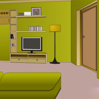 Free online html5 games - Greenish House Escape TollFreeGames game 