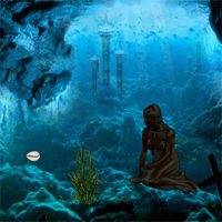 Free online html5 games - Underwater World Escape game 