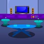Free online html5 games - Escape From Dark Livingroom game 