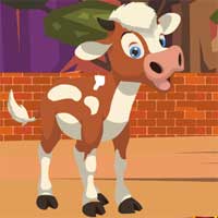 Free online html5 games - Calf Rescue TheEscapeGames game 